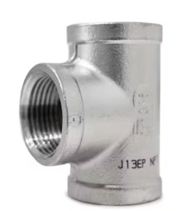 316 .125'' 150# THREADED TEE A351